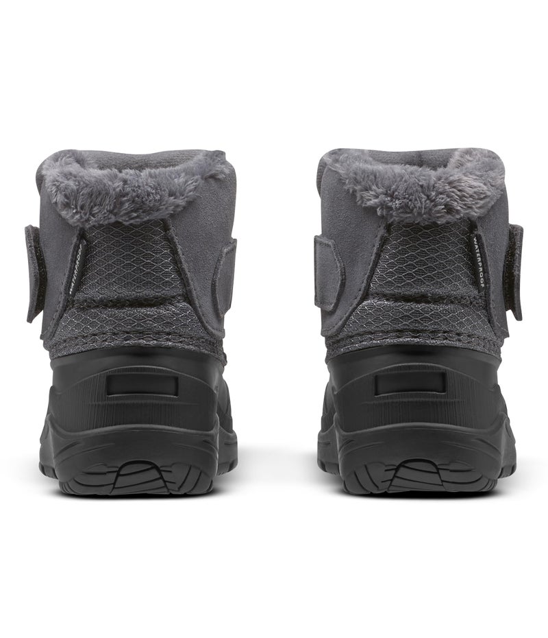 The North Face Toddler Alpenglow II Insulated Snow Boot | Waterproof Construction & Durable Rubber Outsole, TNF Black/Zinc Grey, 4 - Image 2
